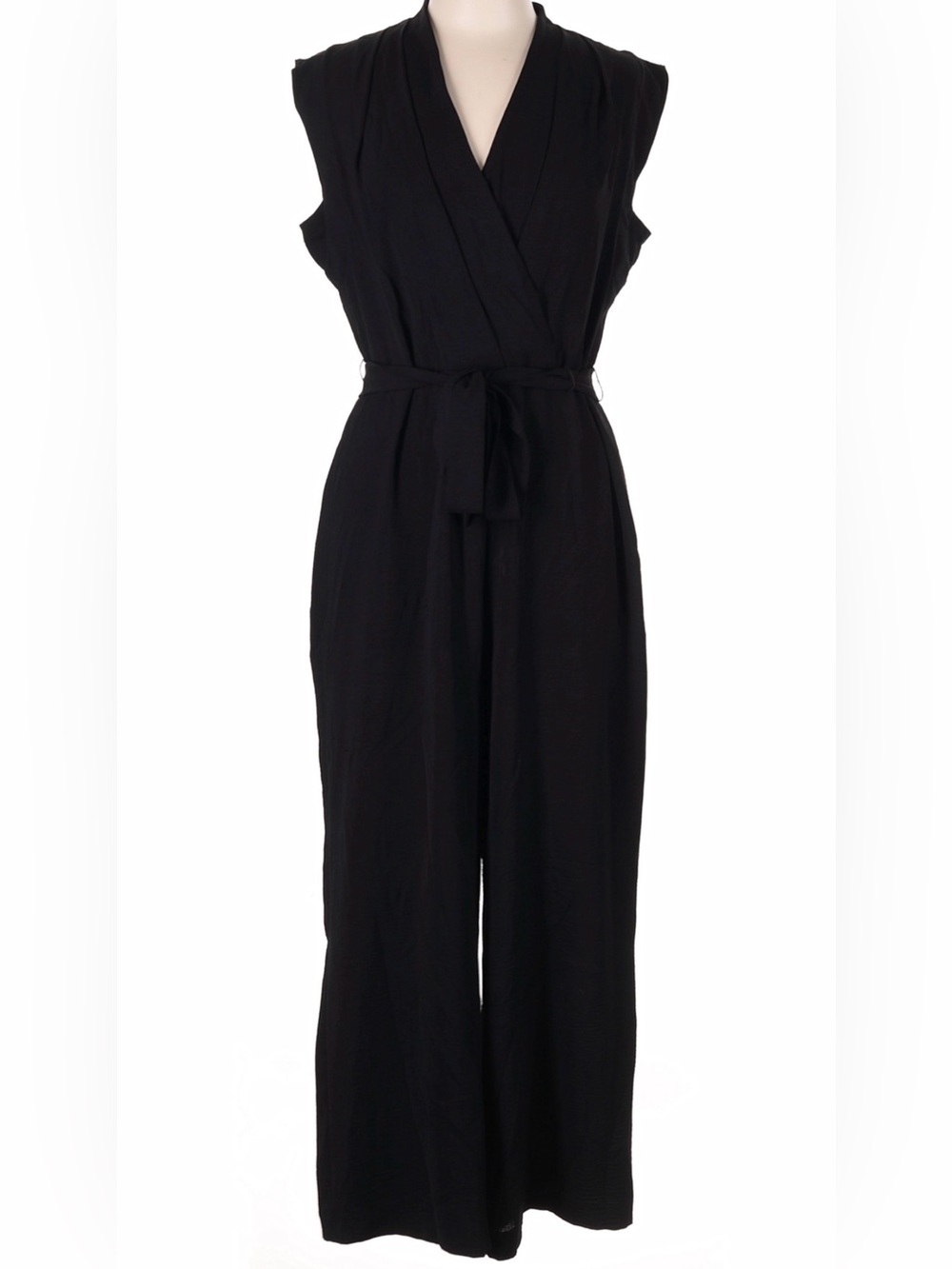 DKNY Sleeveless V Neck Pant Jumpsuit - Picture 4 of 7